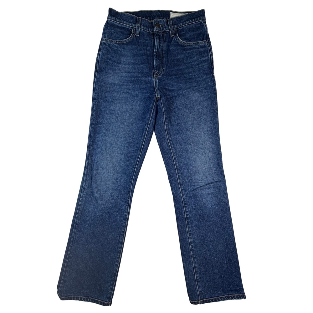 Imogene and Willie Sophie High Rise Straight Leg Jeans Dark Wash Blue Size 27x27